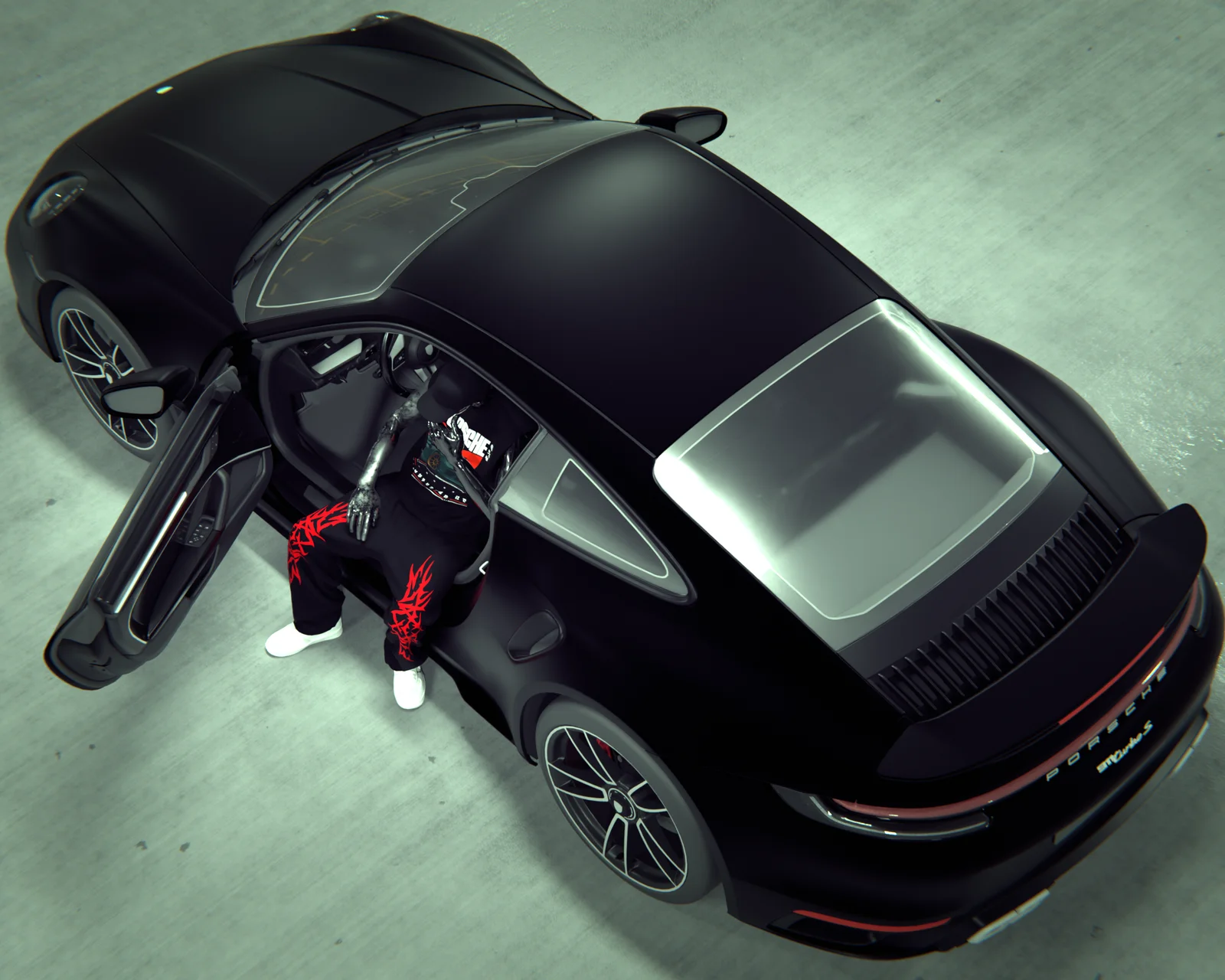 Streetwear Vest And Pants Mockup screenshot 2