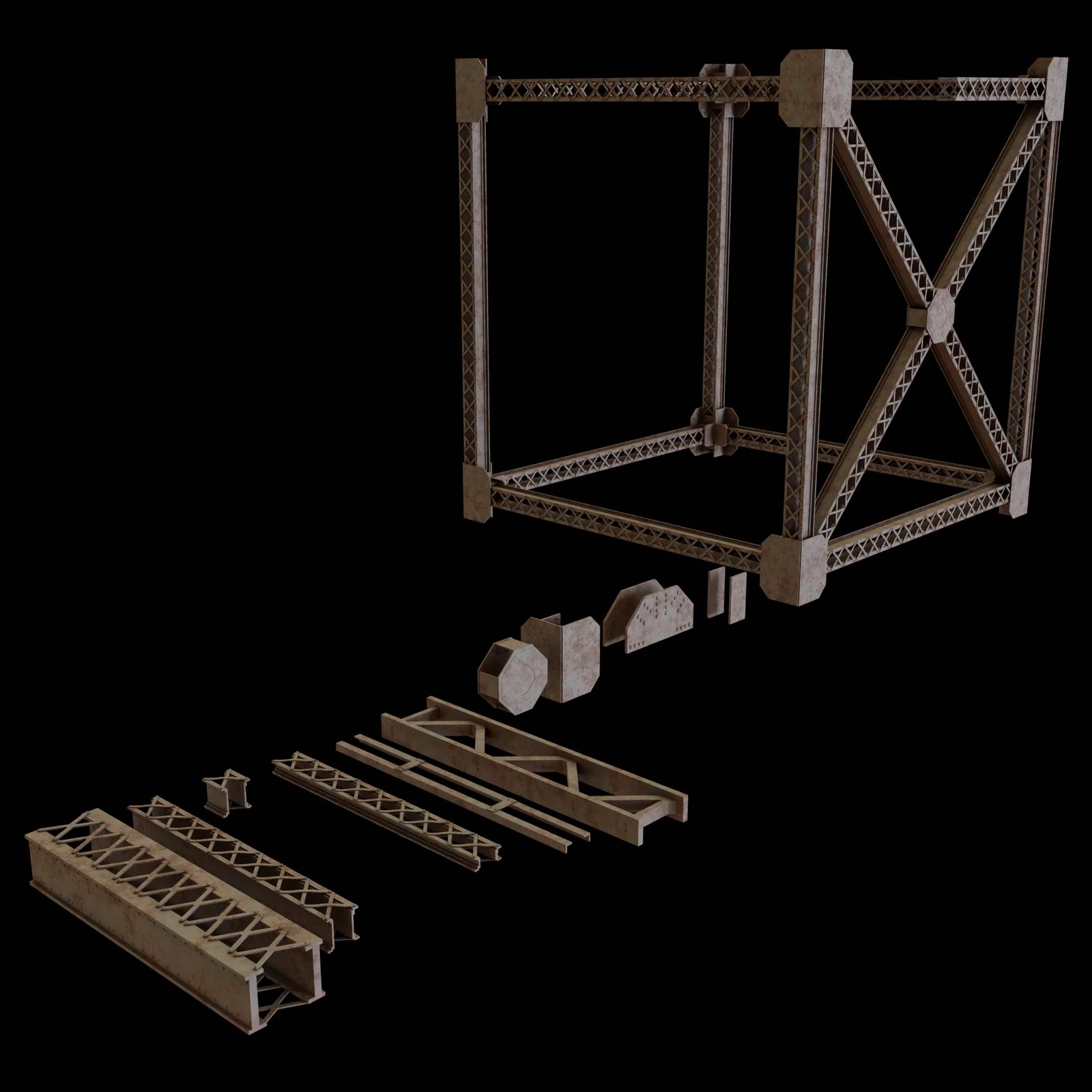 Structural Construction Kitbash screenshot 3