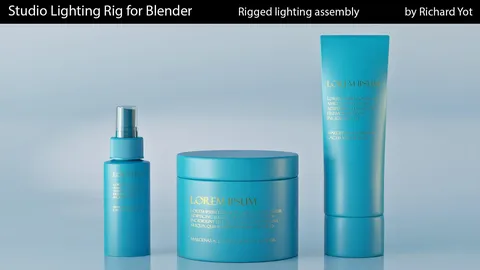 Studio Lighting Rig - Blender lighting & hdris