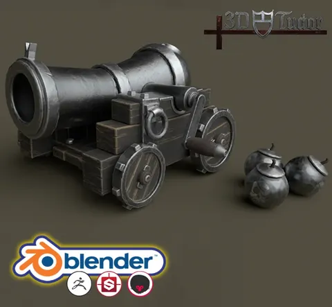 Stylized Game Model Guide - Blender tutorials & courses