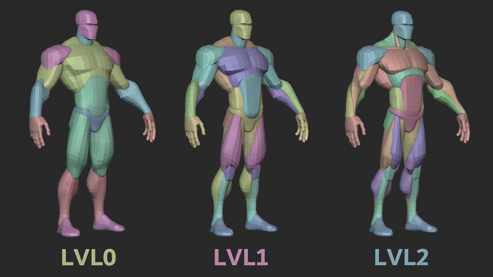 Stylized Anatomy Blockout screenshot 2