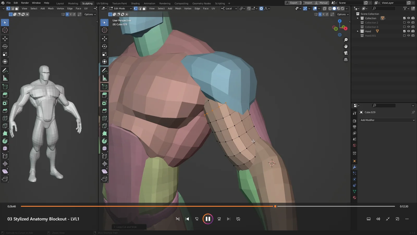 Stylized Anatomy Blockout screenshot 7
