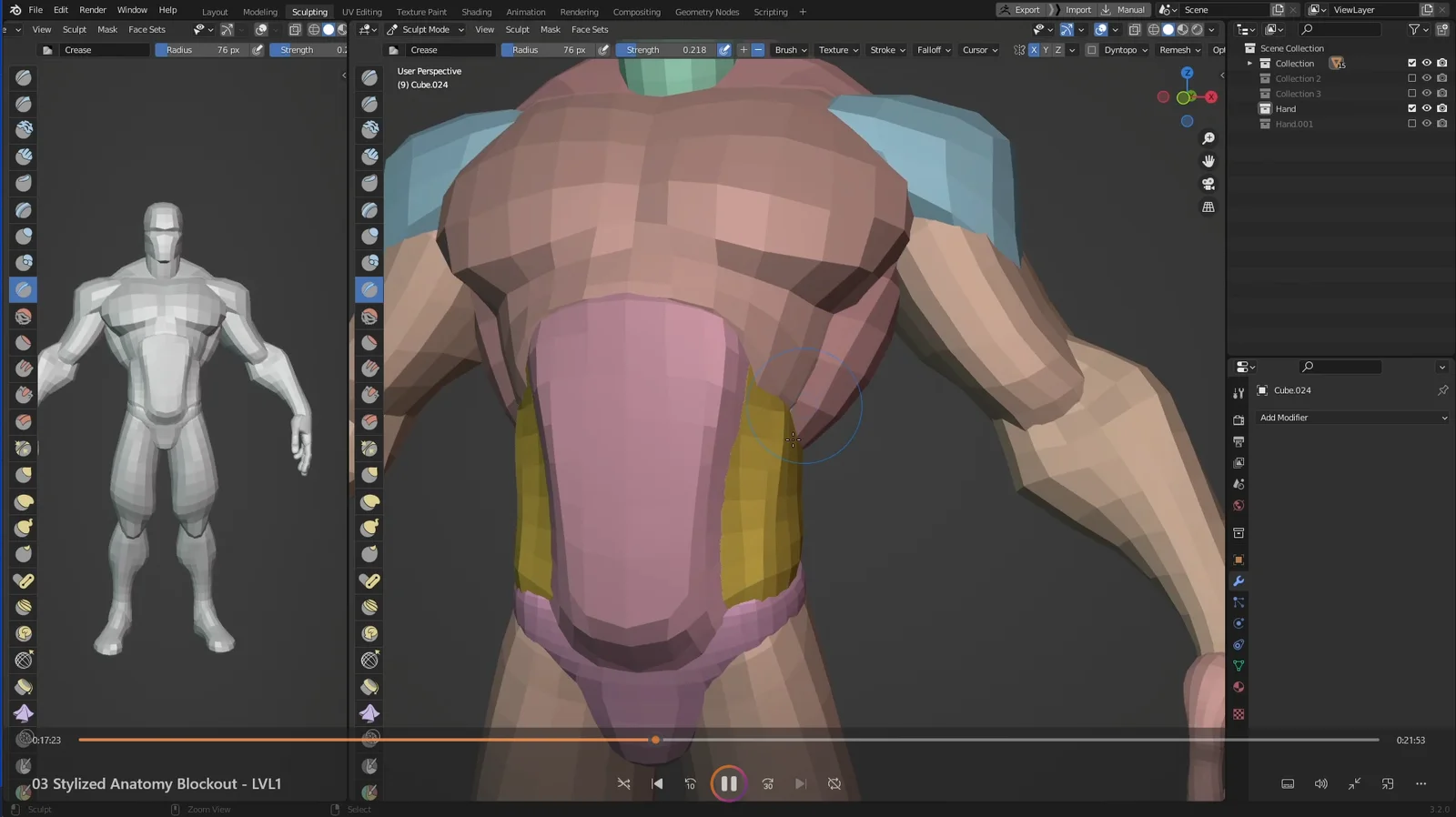 Stylized Anatomy Blockout screenshot 8
