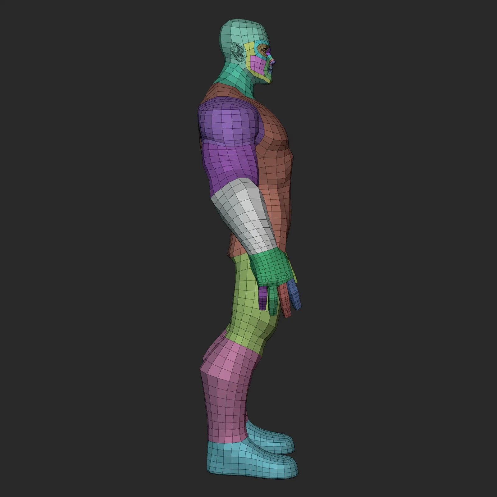 Stylized Average Infinity Basemesh screenshot 5