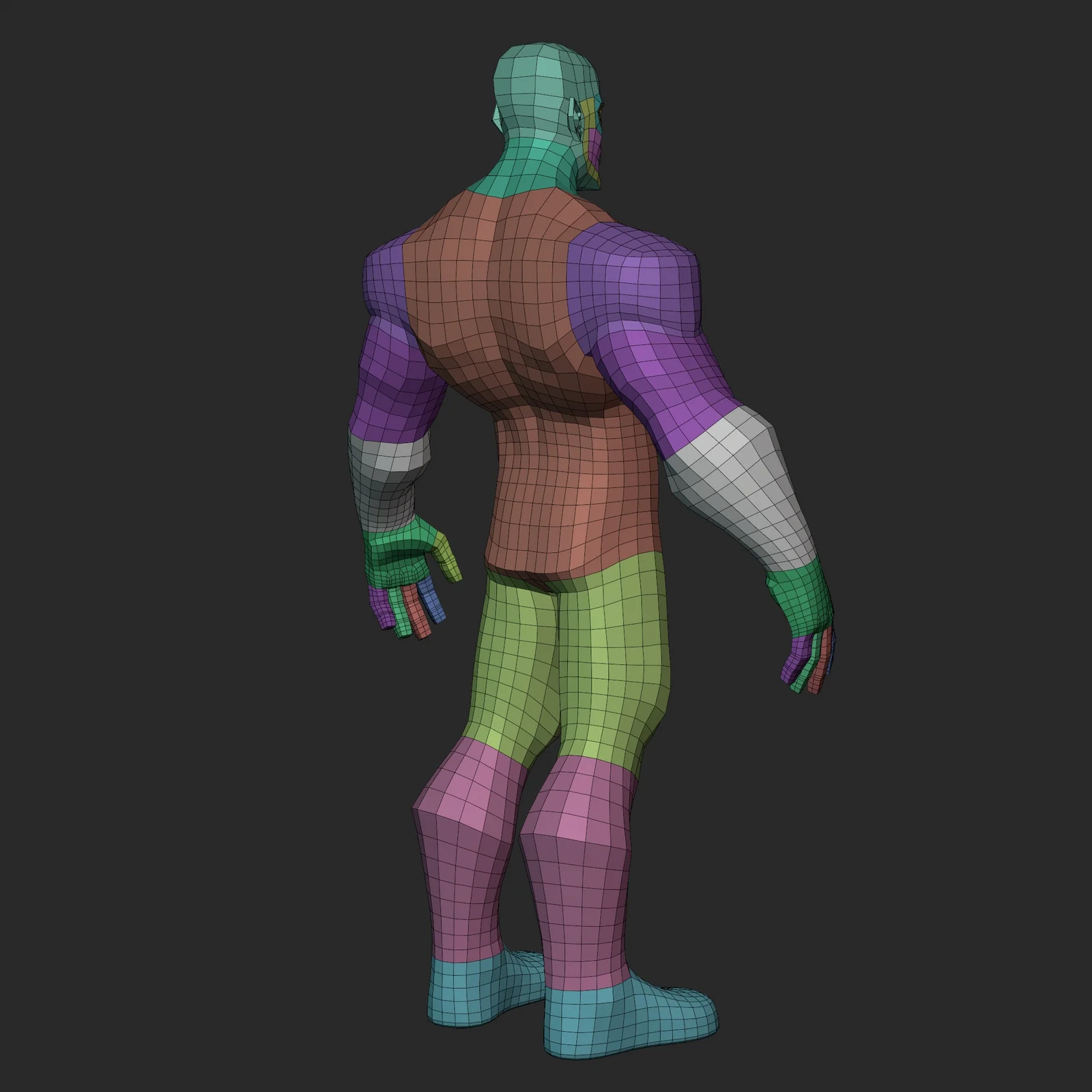 Stylized Average Infinity Basemesh screenshot 6