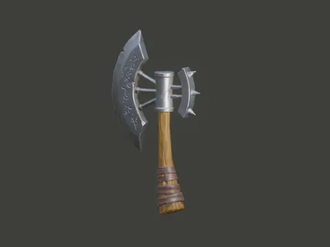 Stylized Axe - Blender 3d models