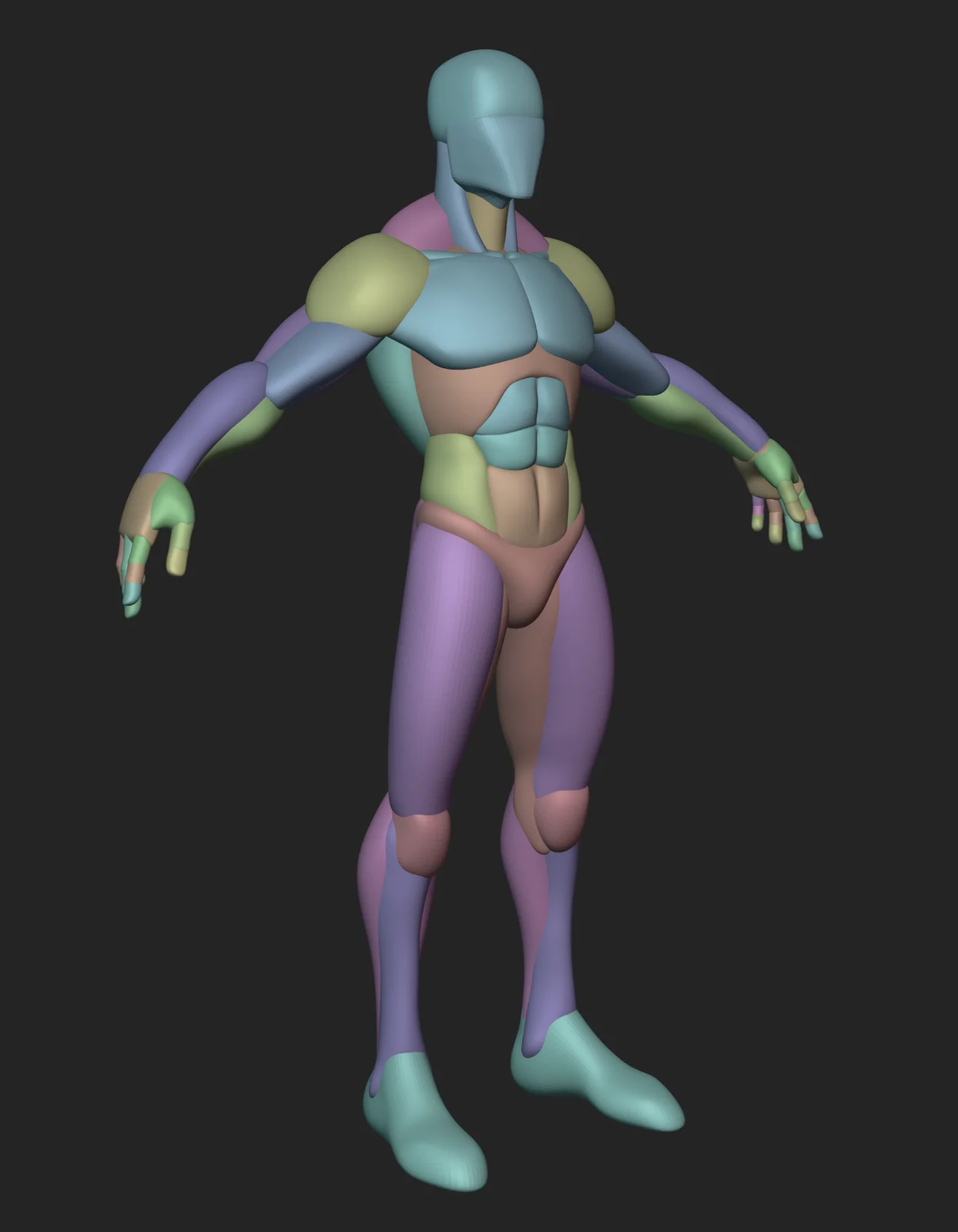 Stylized Base Mesh 1 screenshot 2