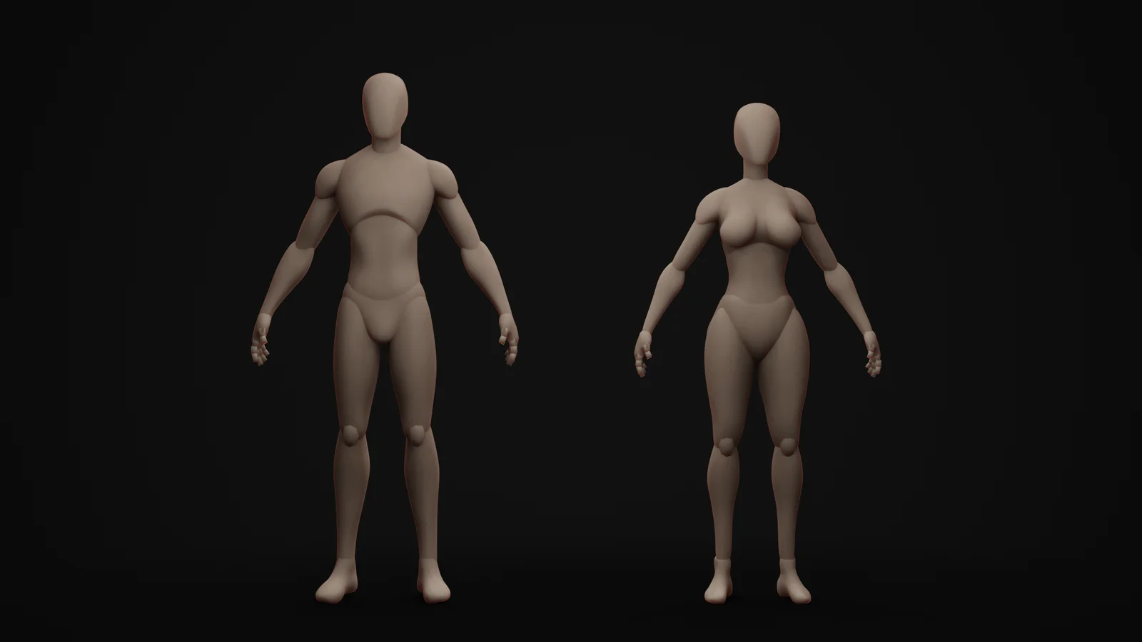 Stylized Base Meshes screenshot 4