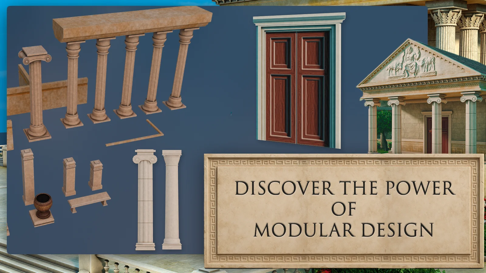 Greek Temple & Garden Workshop screenshot 5