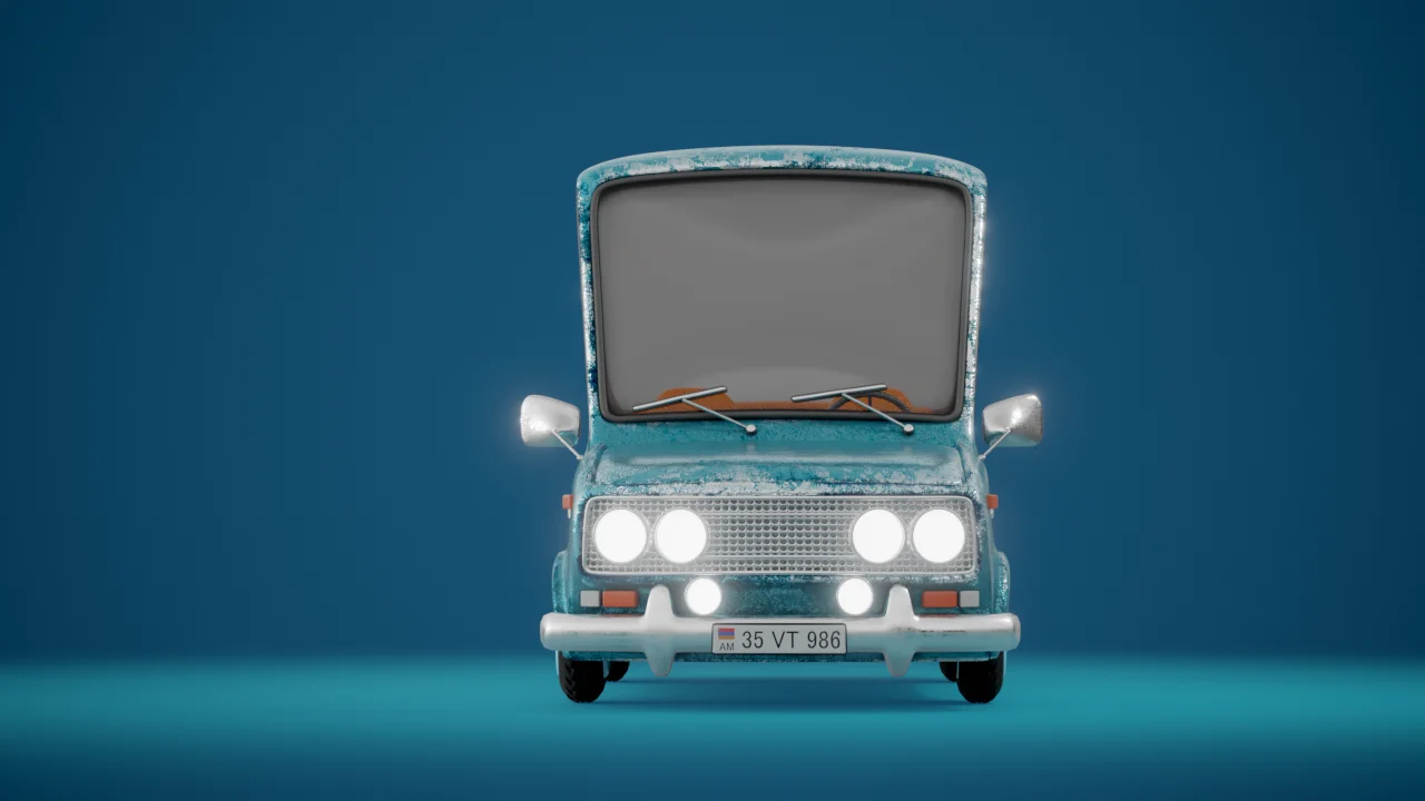 Stylized Car Rig screenshot 3