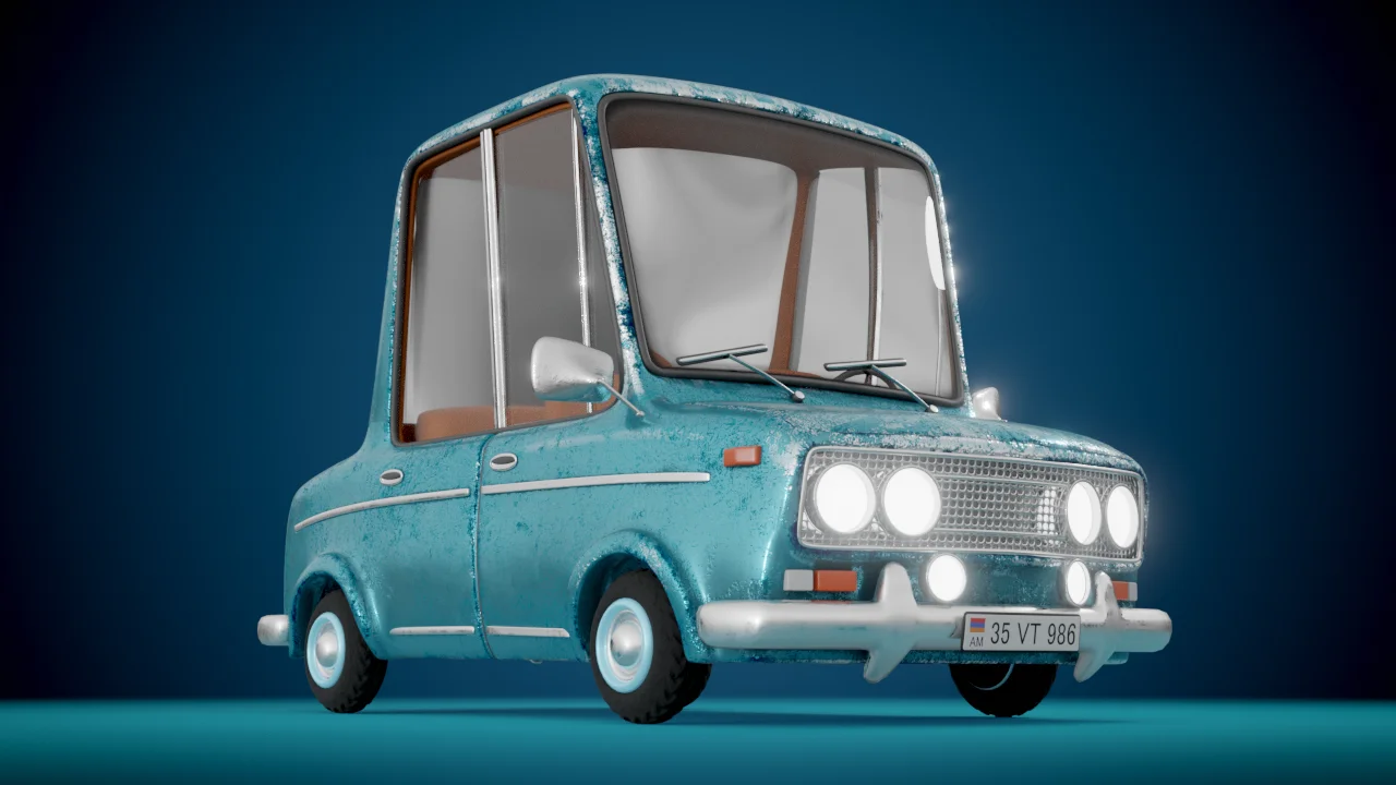 Stylized Car Rig screenshot 5