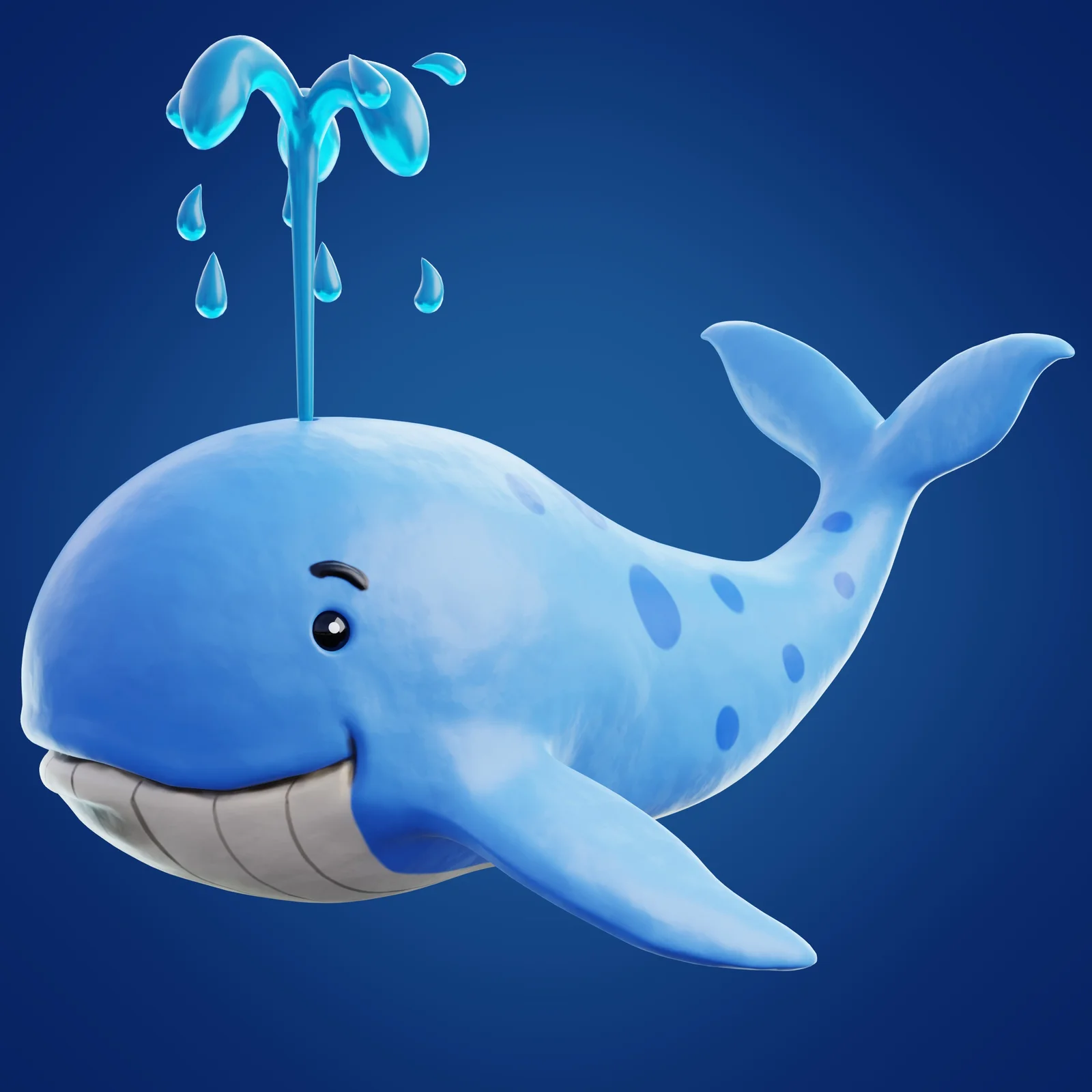 Stylized Cartoon Whale screenshot 3