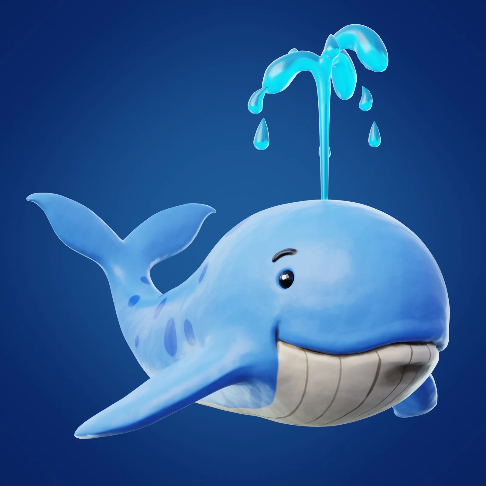 Stylized Cartoon Whale screenshot 4