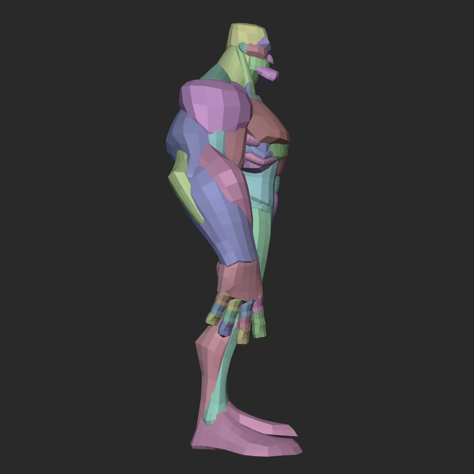 Stylized Champ Anatomy Blockout screenshot 5