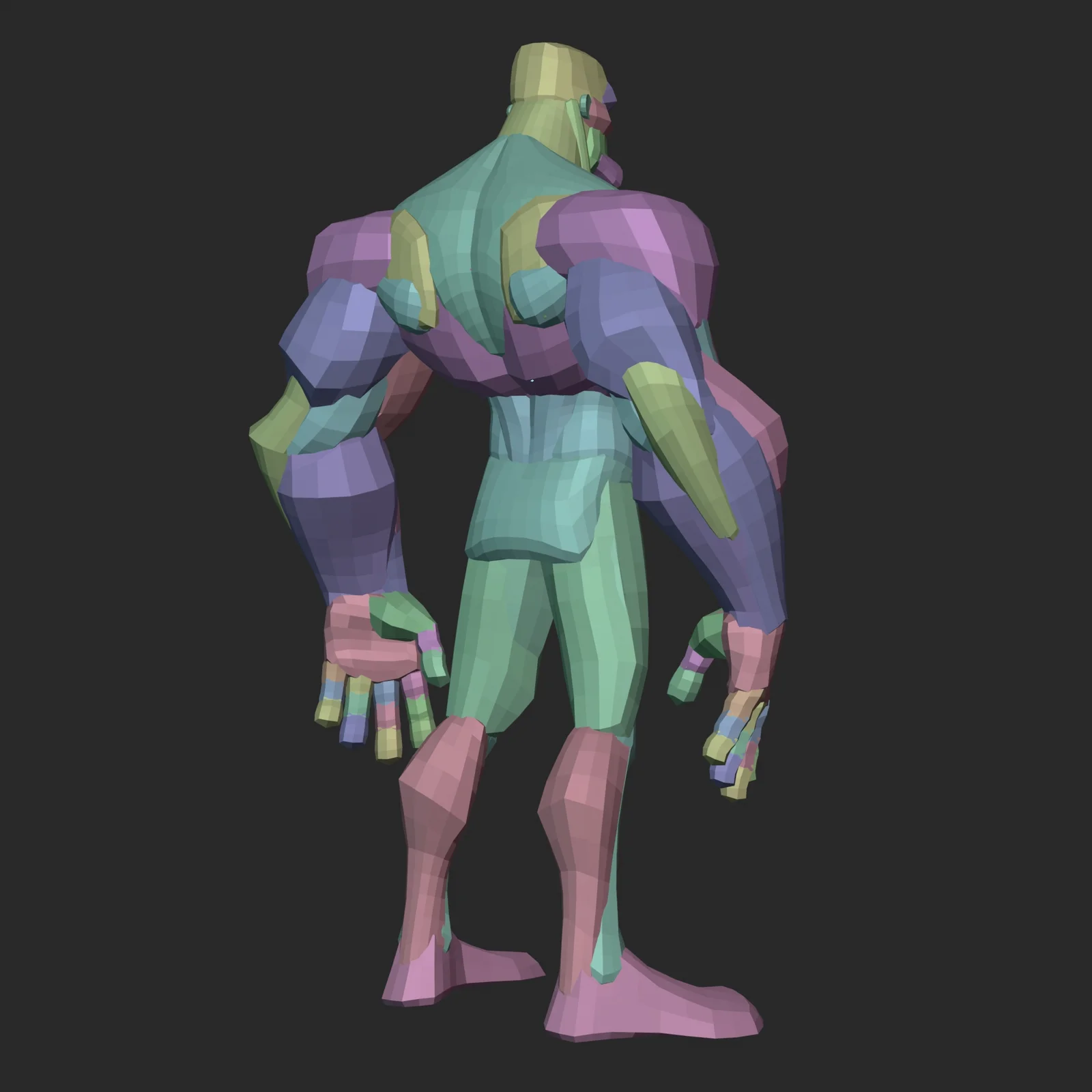 Stylized Champ Anatomy Blockout screenshot 6