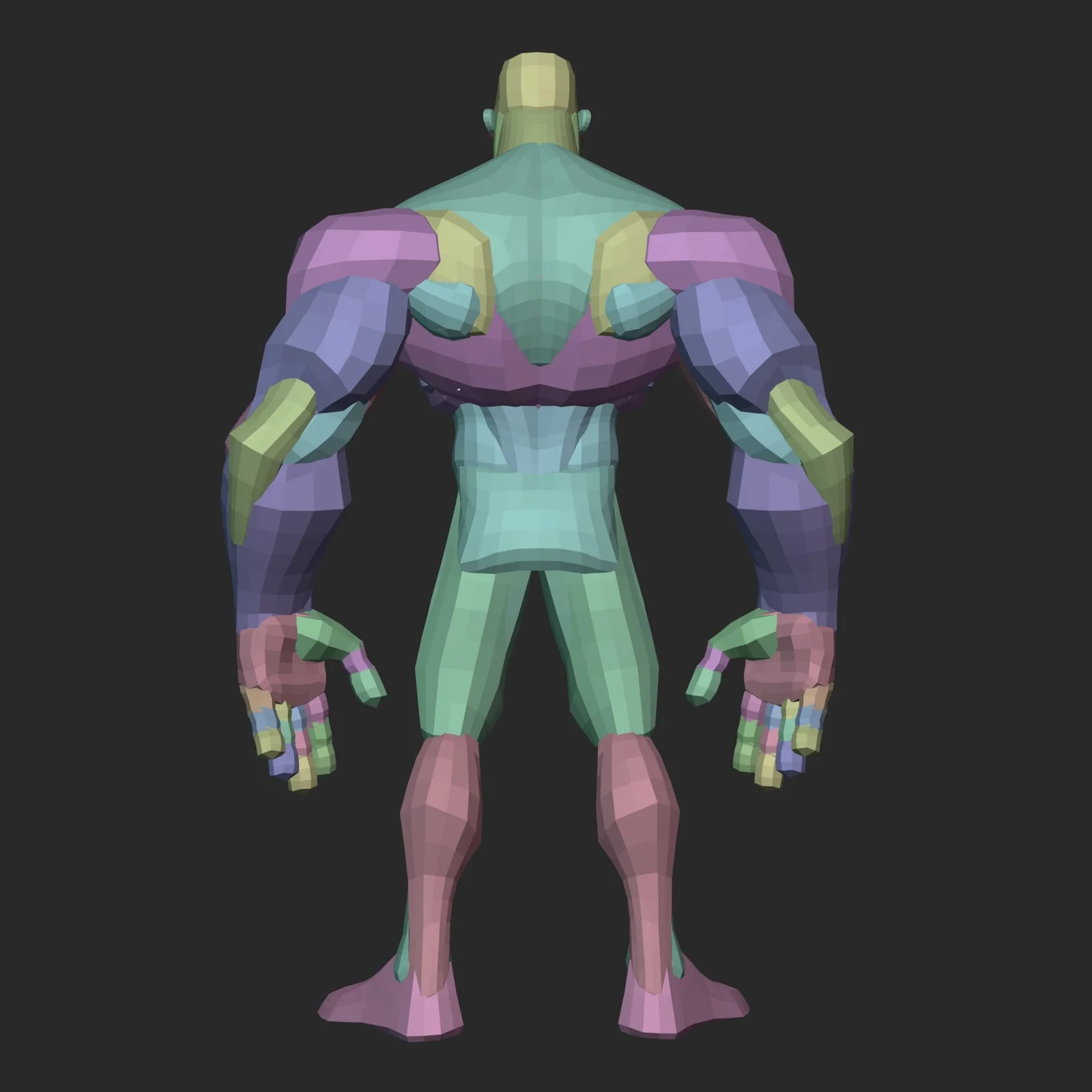 Stylized Champ Anatomy Blockout screenshot 7