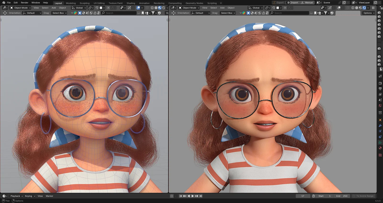 Stylized Character Modeling: Jean screenshot 4