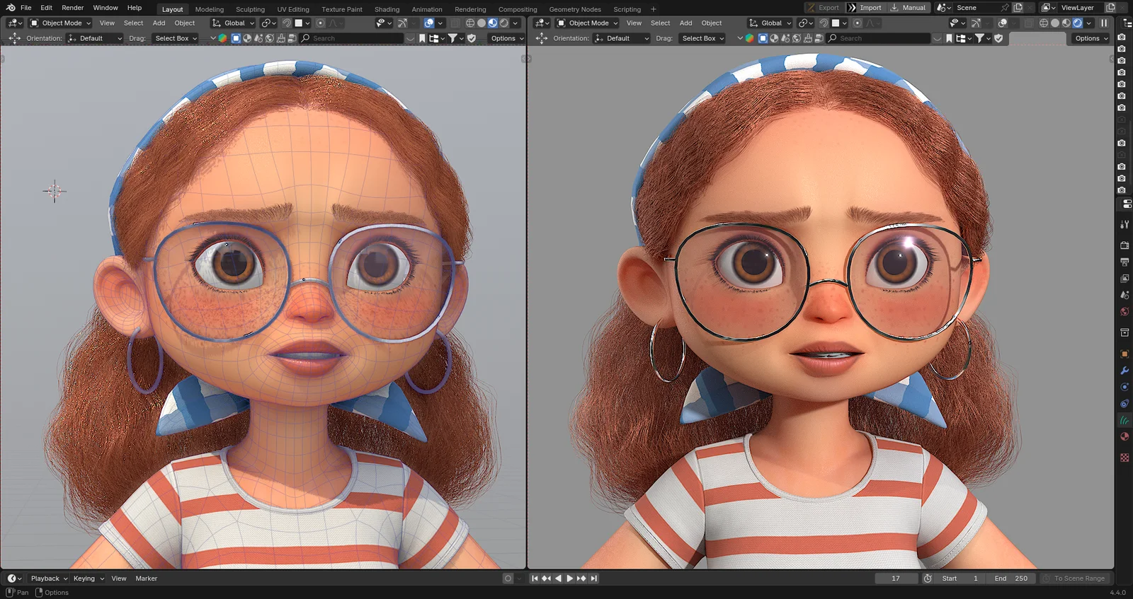 Stylized Character Modeling: Jean screenshot 5
