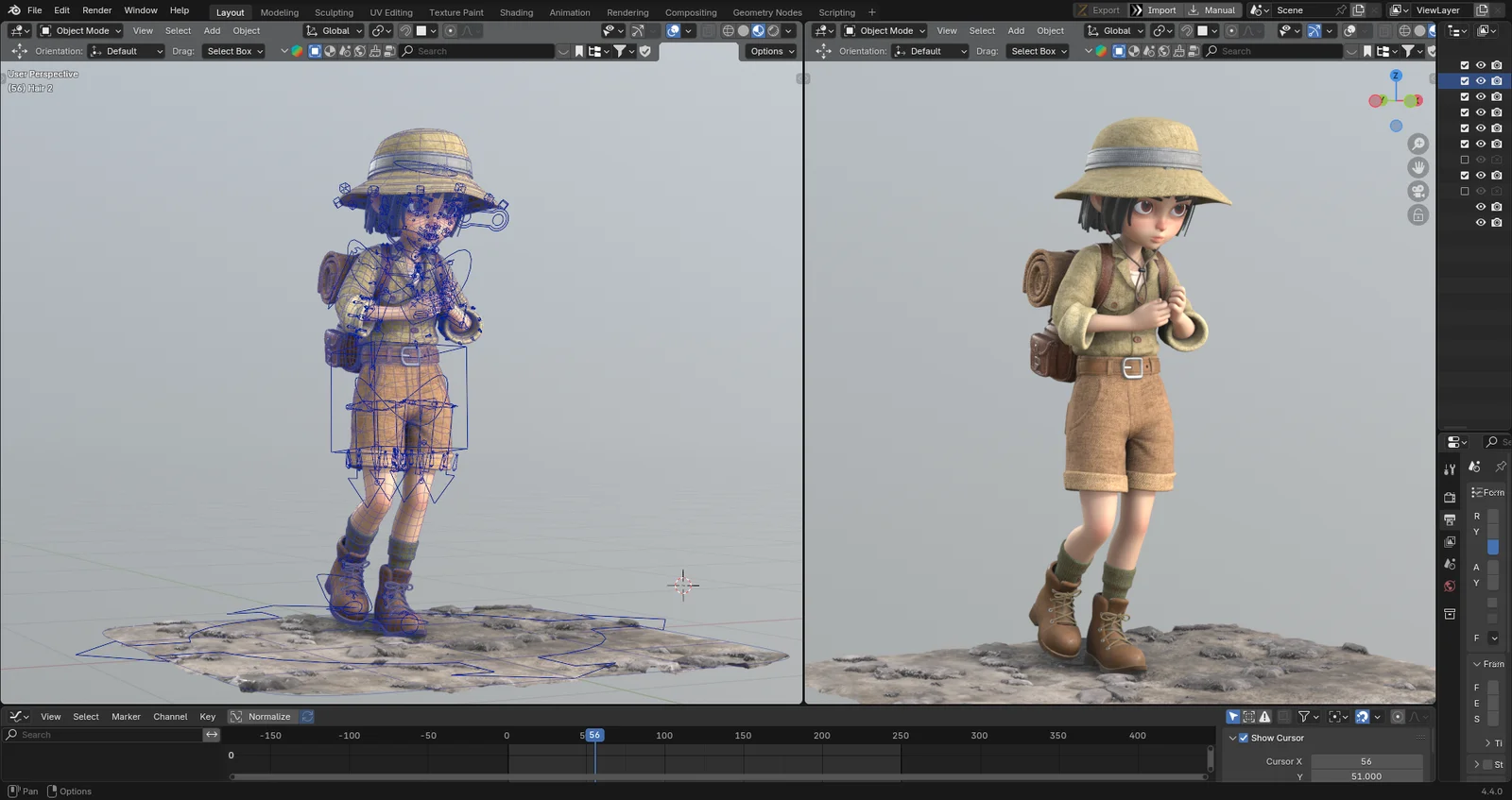 Stylized Character Modeling screenshot 2