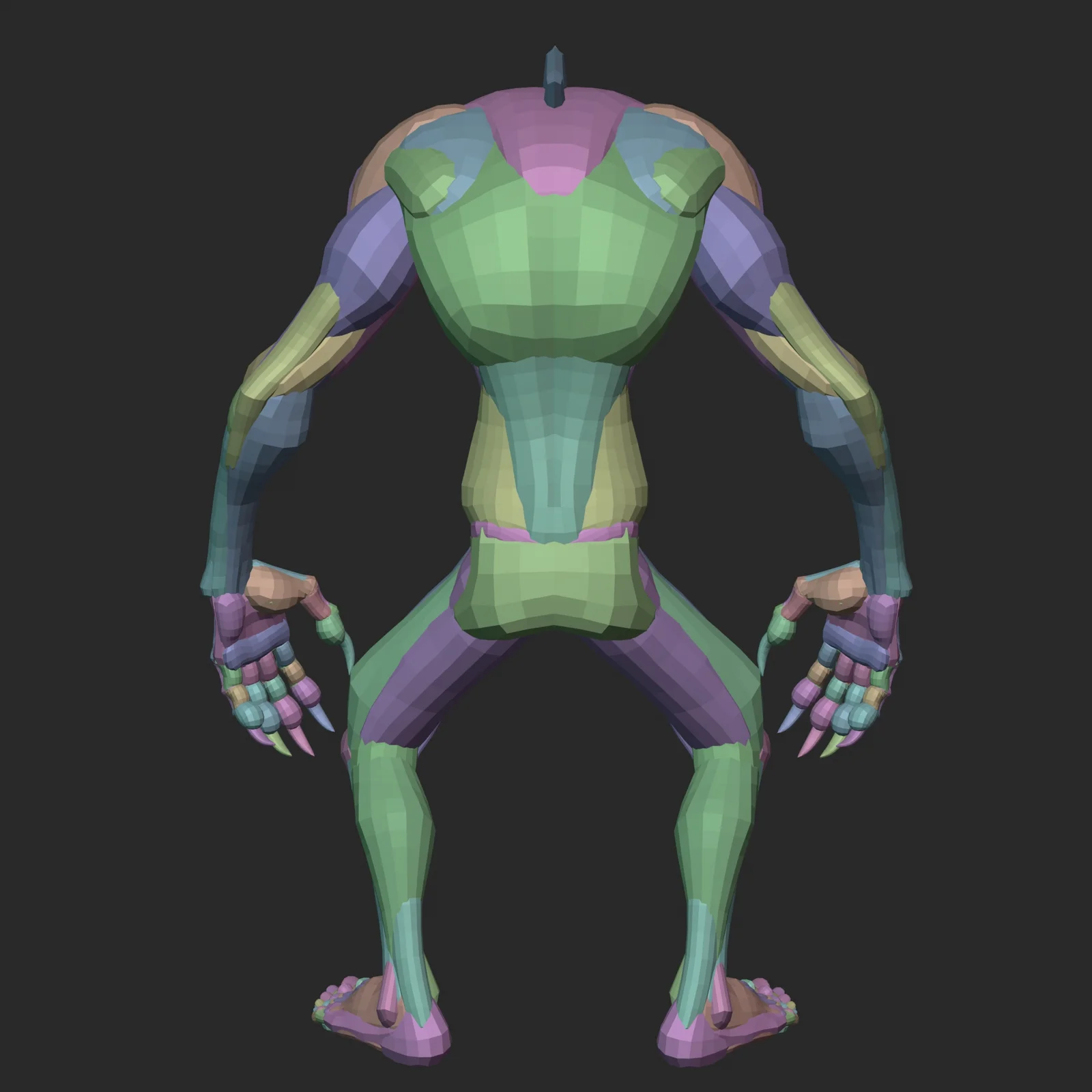 Stylized Creature Anatomy Blockout screenshot 6
