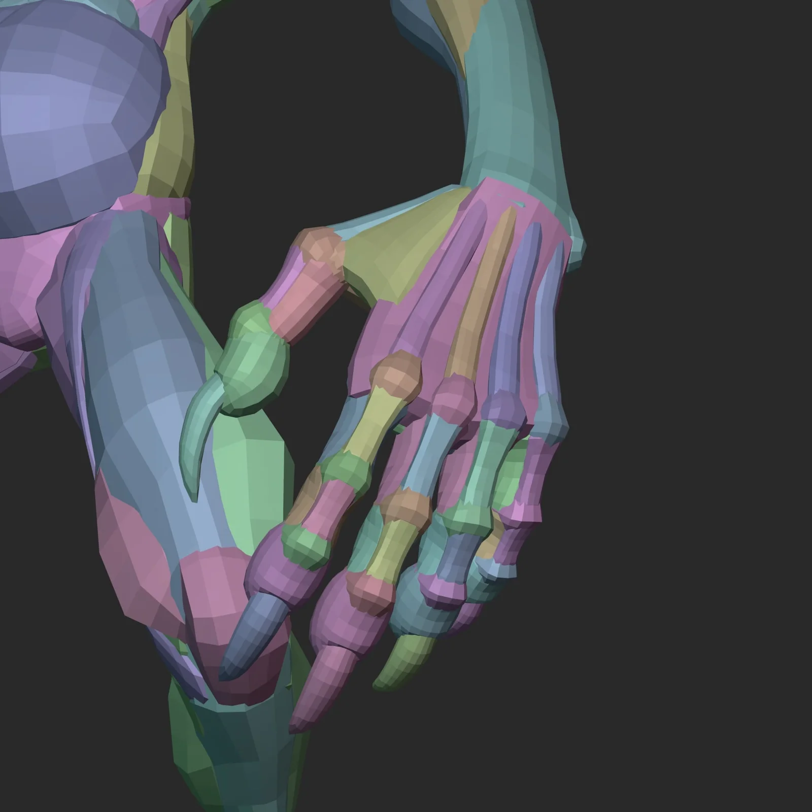 Stylized Creature Anatomy Blockout screenshot 7