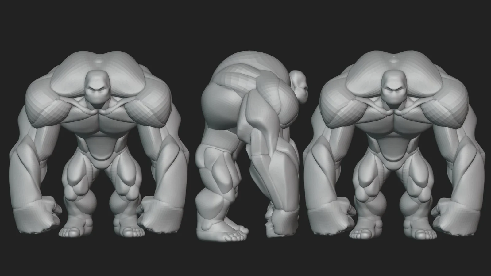 Stylized Creature Blockout screenshot 2