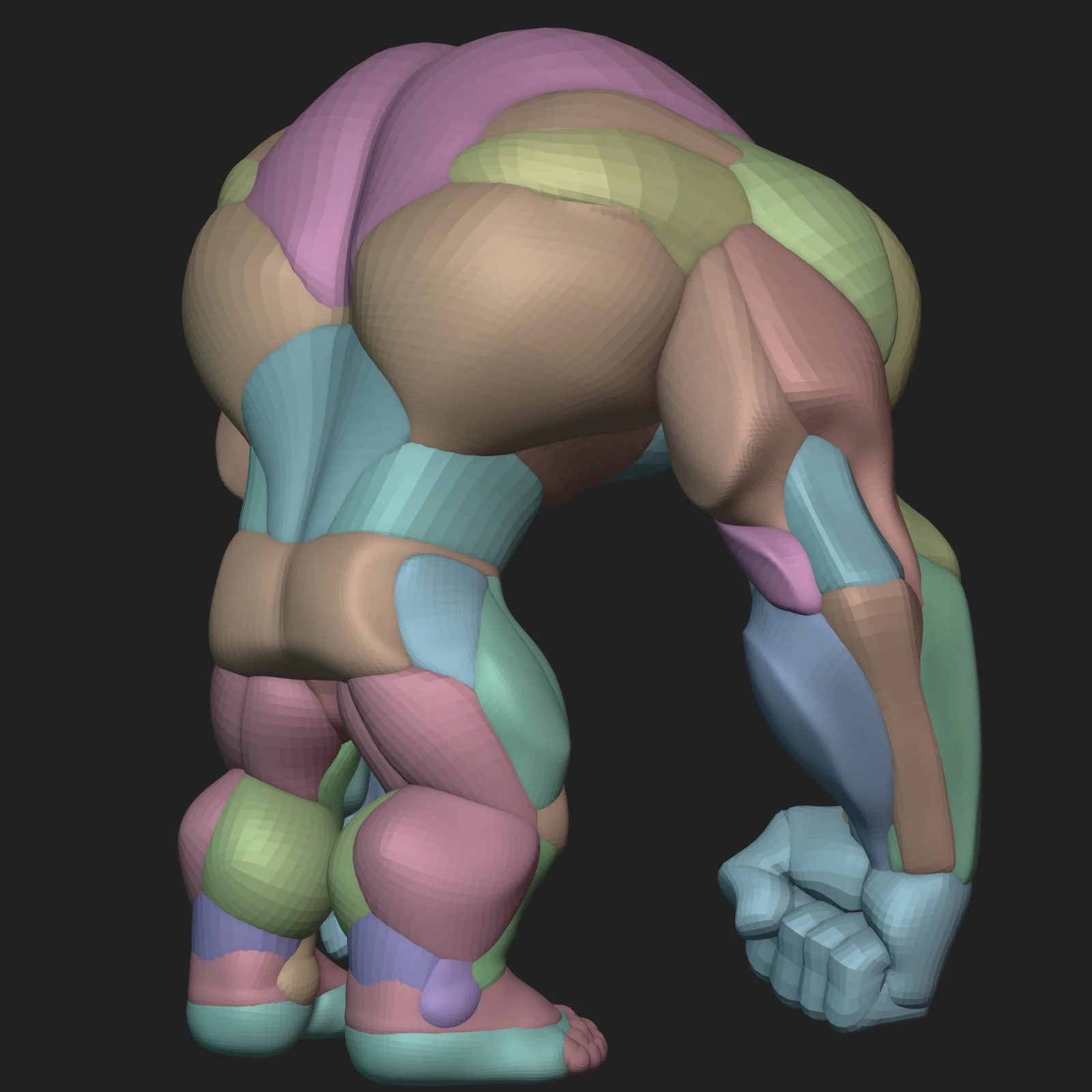 Stylized Creature Blockout screenshot 7