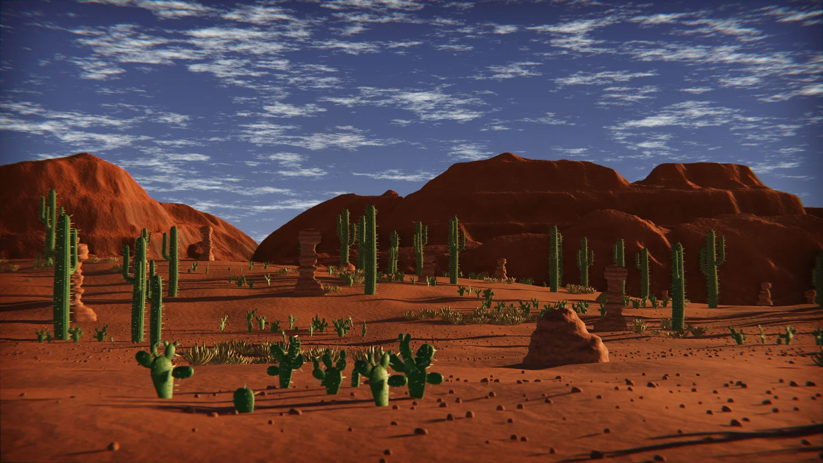 Stylized Desert Environment screenshot 3
