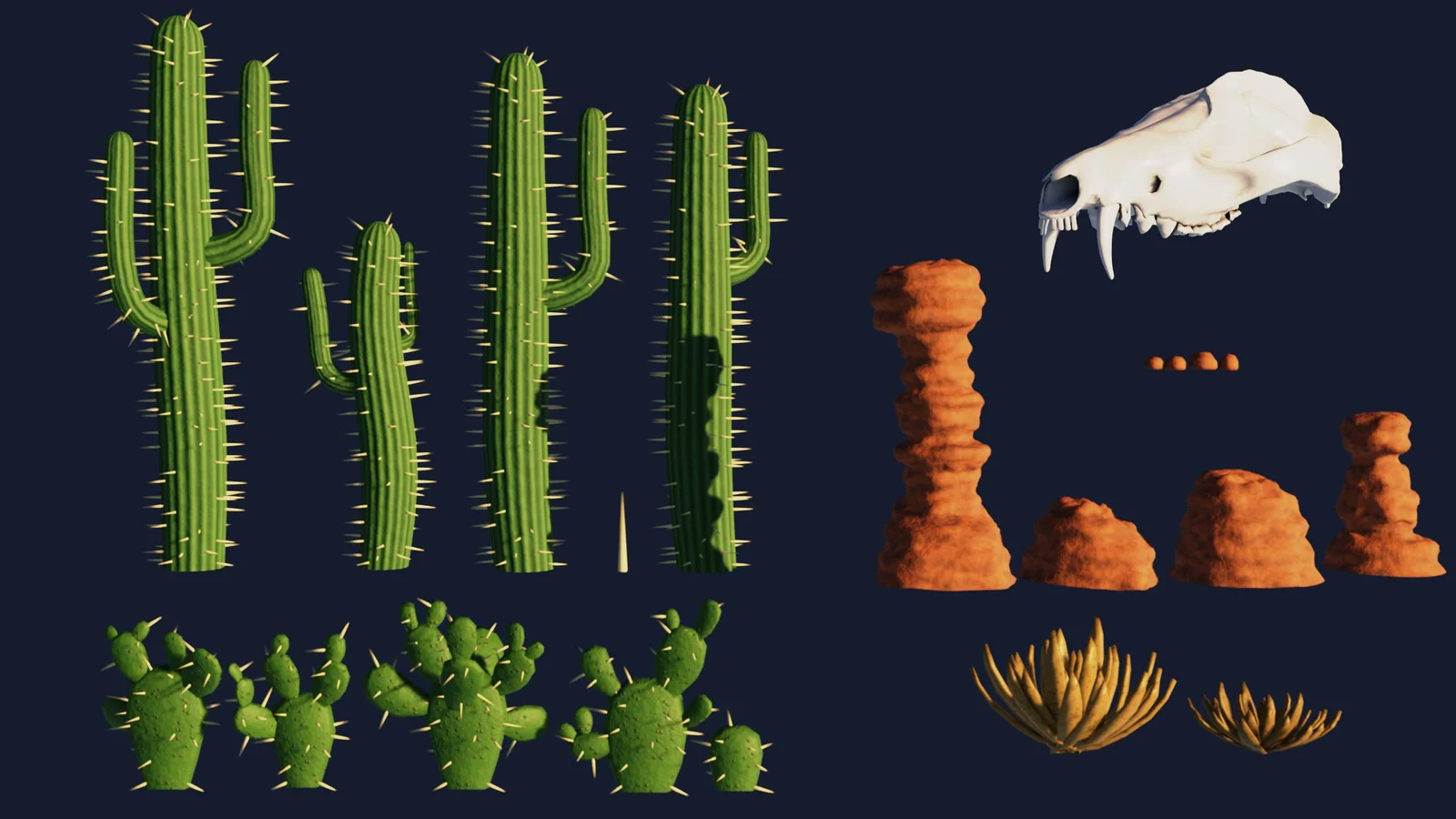 Stylized Desert Environment screenshot 7