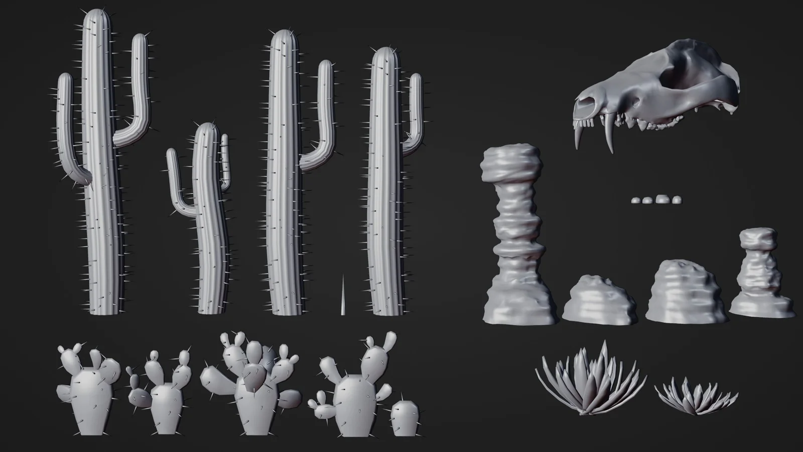 Stylized Desert Environment screenshot 8