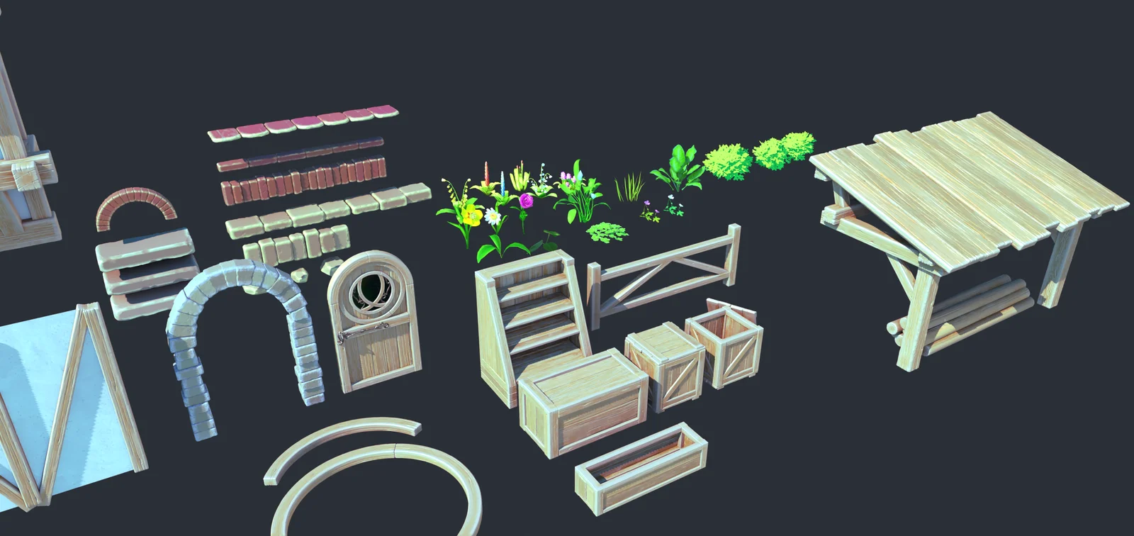 Stylized Environment Asset Pack screenshot 3