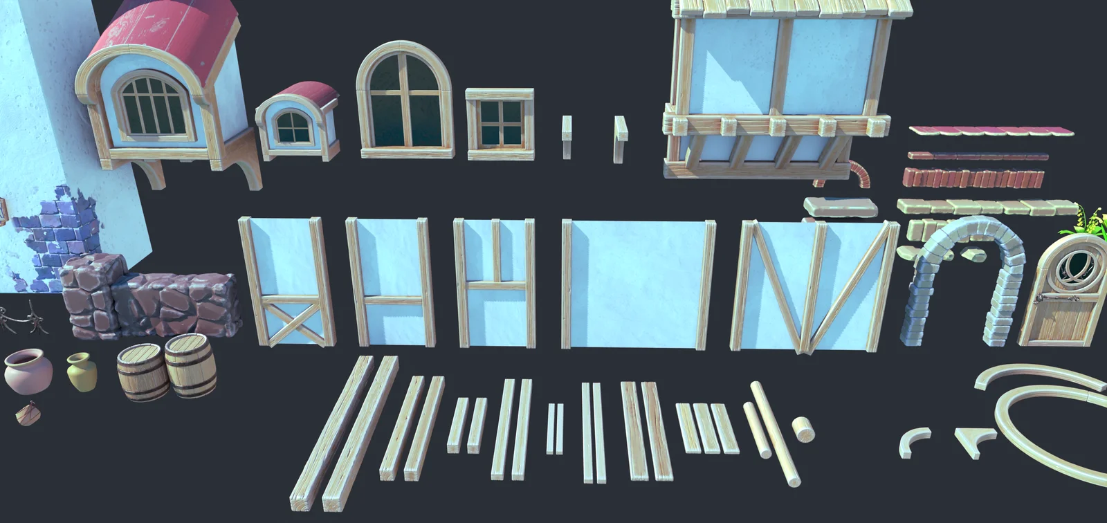 Stylized Environment Asset Pack screenshot 4