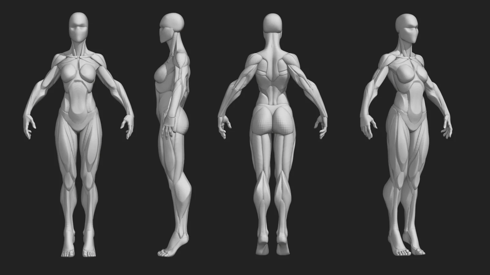 Stylized Female Blockout screenshot 7