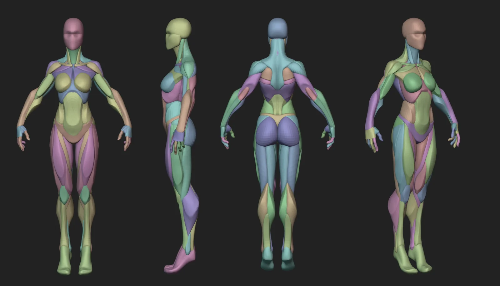 Stylized Female Blockout screenshot 8