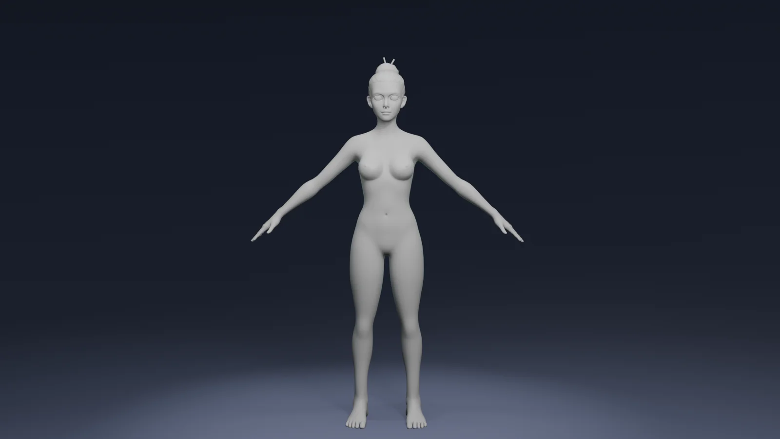 Stylized Female Body Base screenshot 4