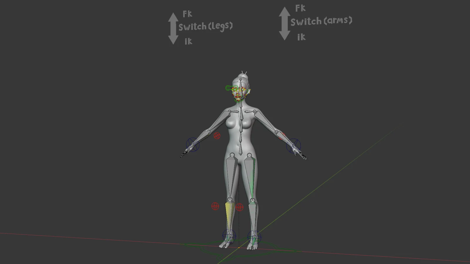 Stylized Female Body Base screenshot 8