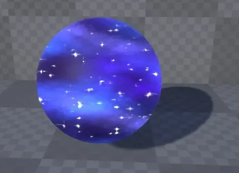 Stylized Galaxy Shader - Blender shaders