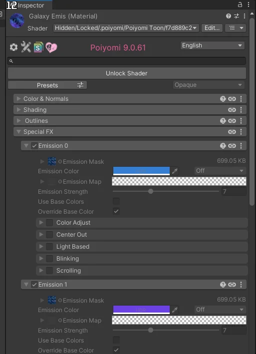 Stylized Galaxy Shader screenshot 6
