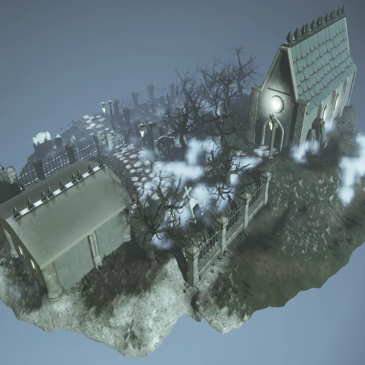 Stylized Graveyard Modular Pack screenshot 4