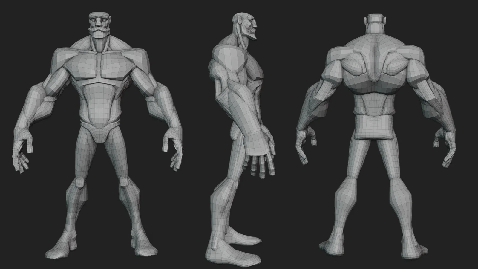Stylized Guy Blockout screenshot 2
