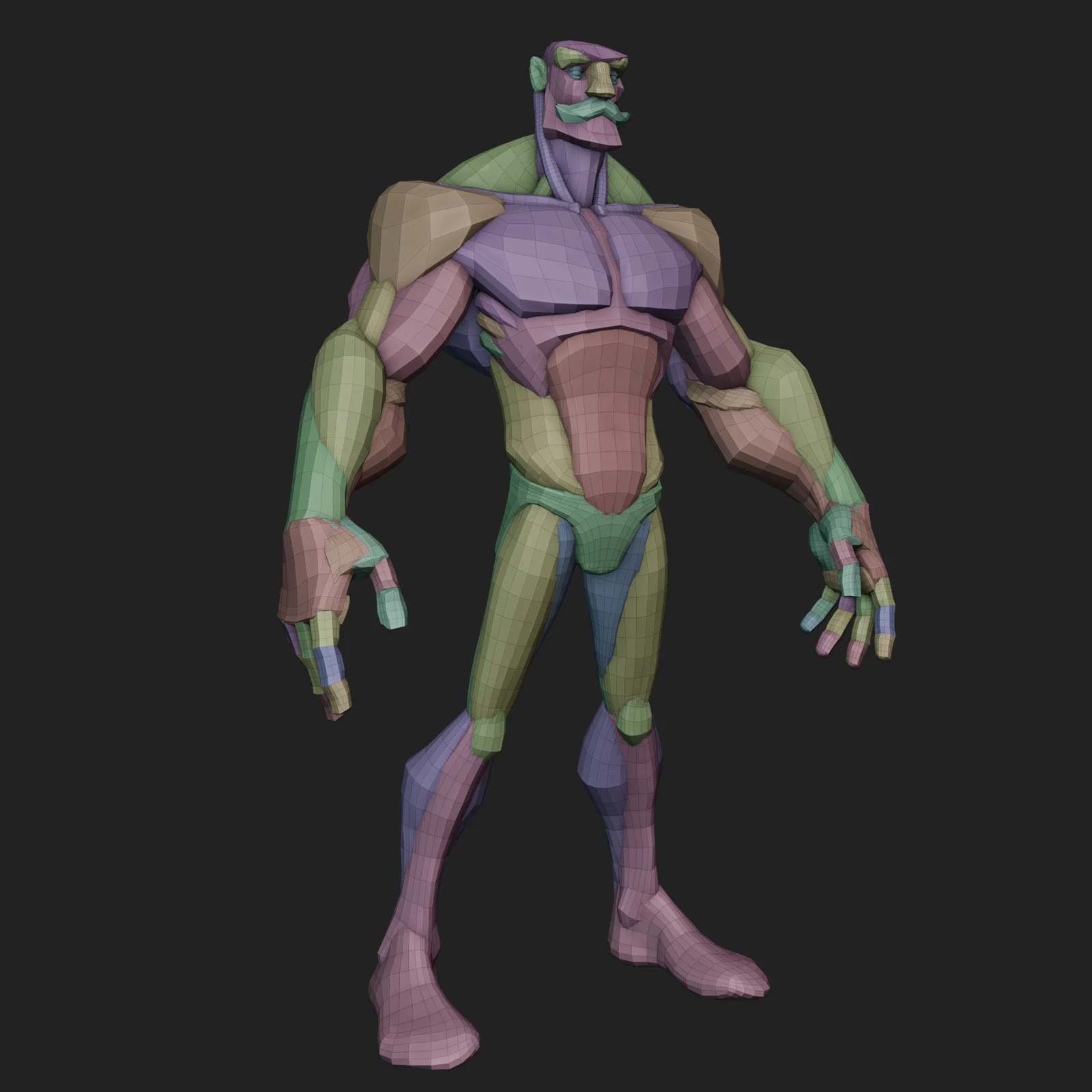 Stylized Guy Blockout screenshot 5