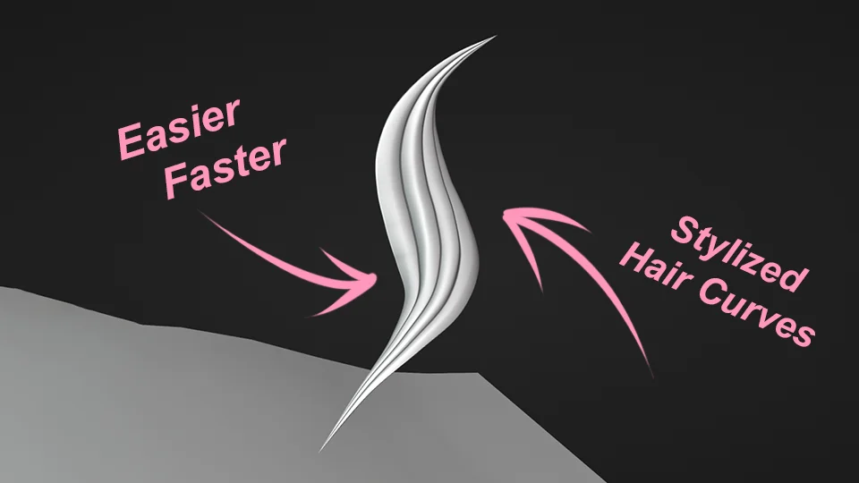 Stylized Hair Edit Node screenshot 5