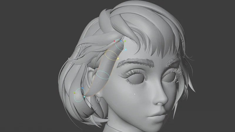 Stylized Hair PRO screenshot 2