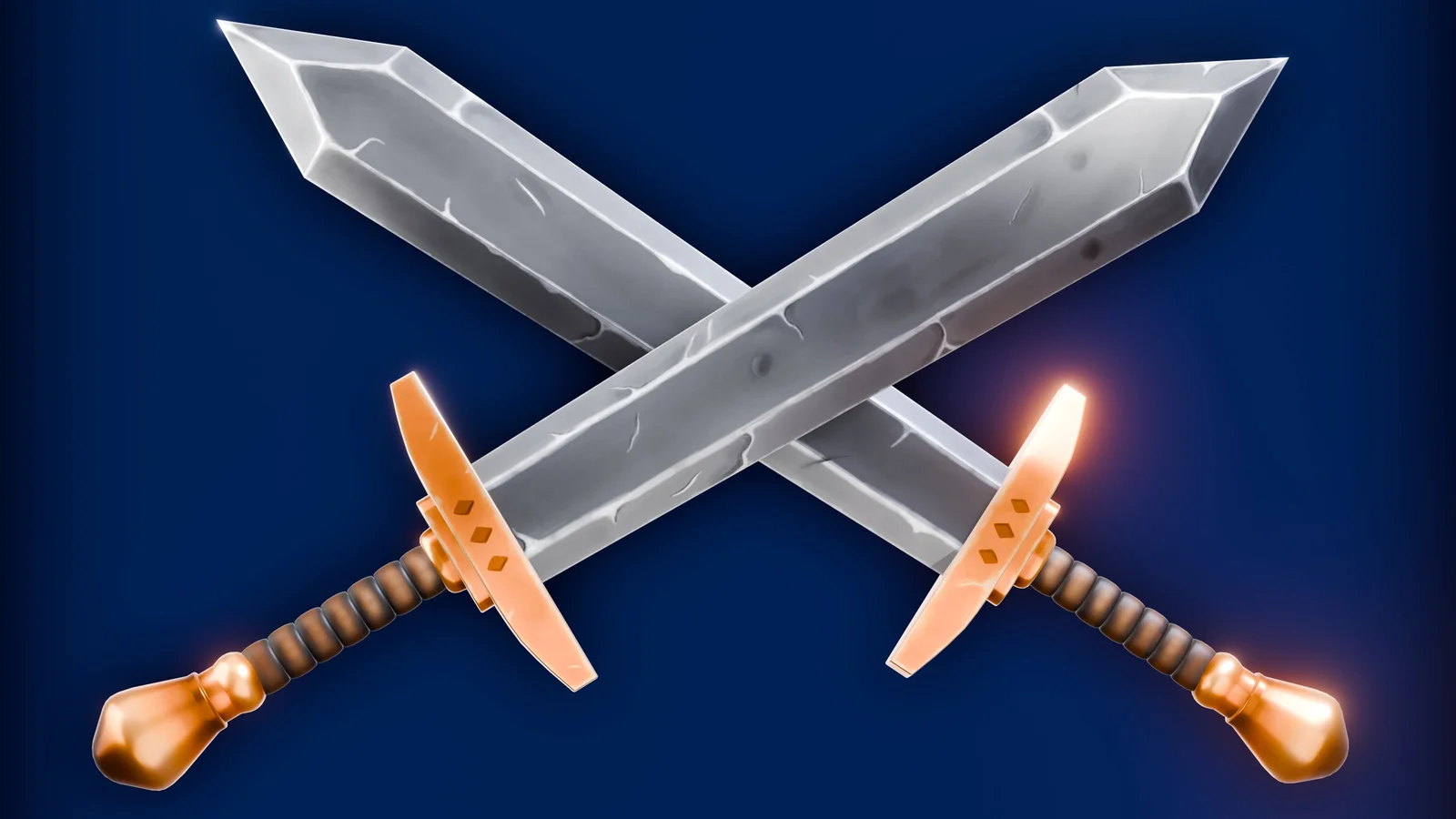 Stylized Hand Painted Sword screenshot 5