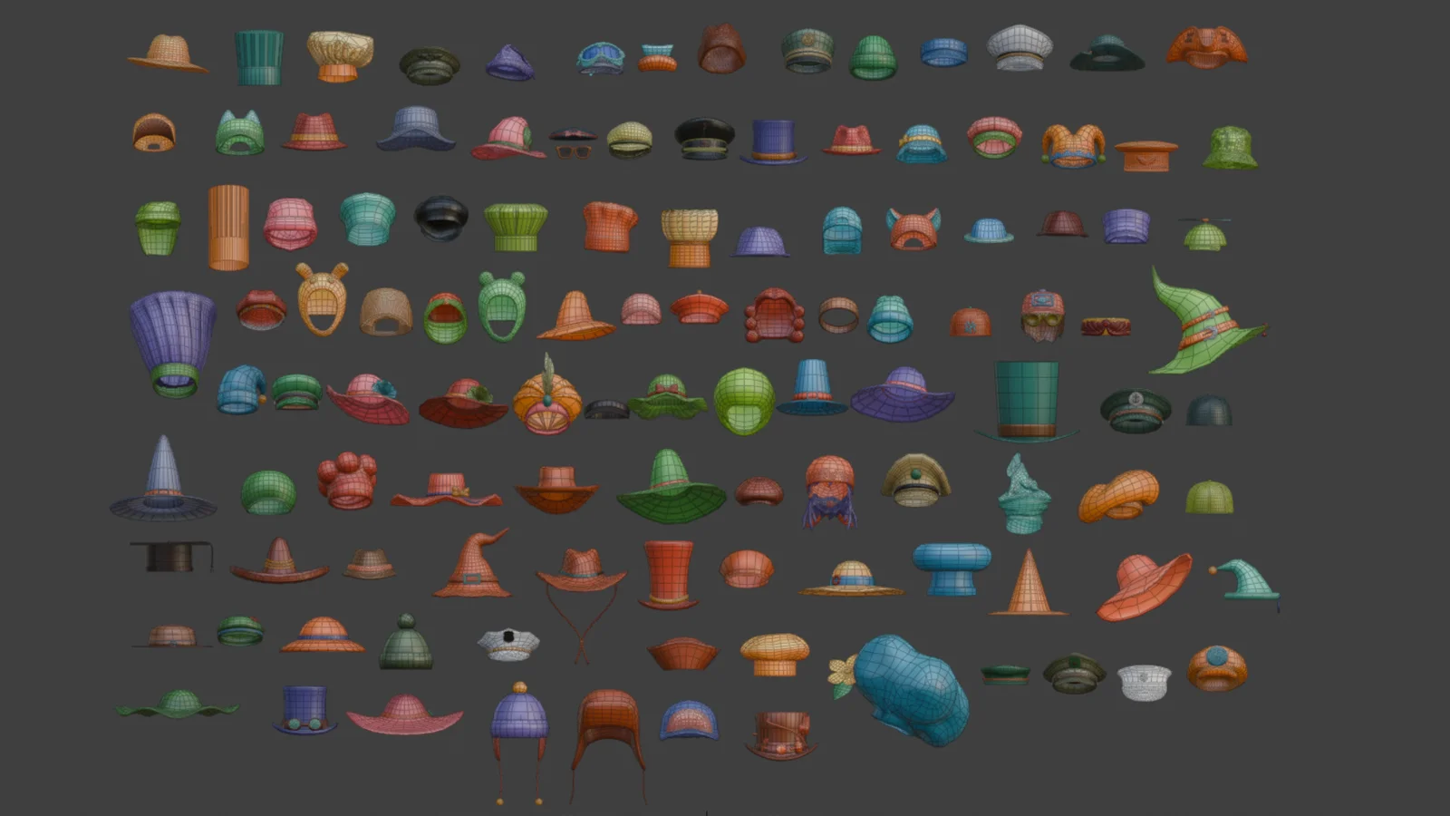Stylized Headwear Collection screenshot 6