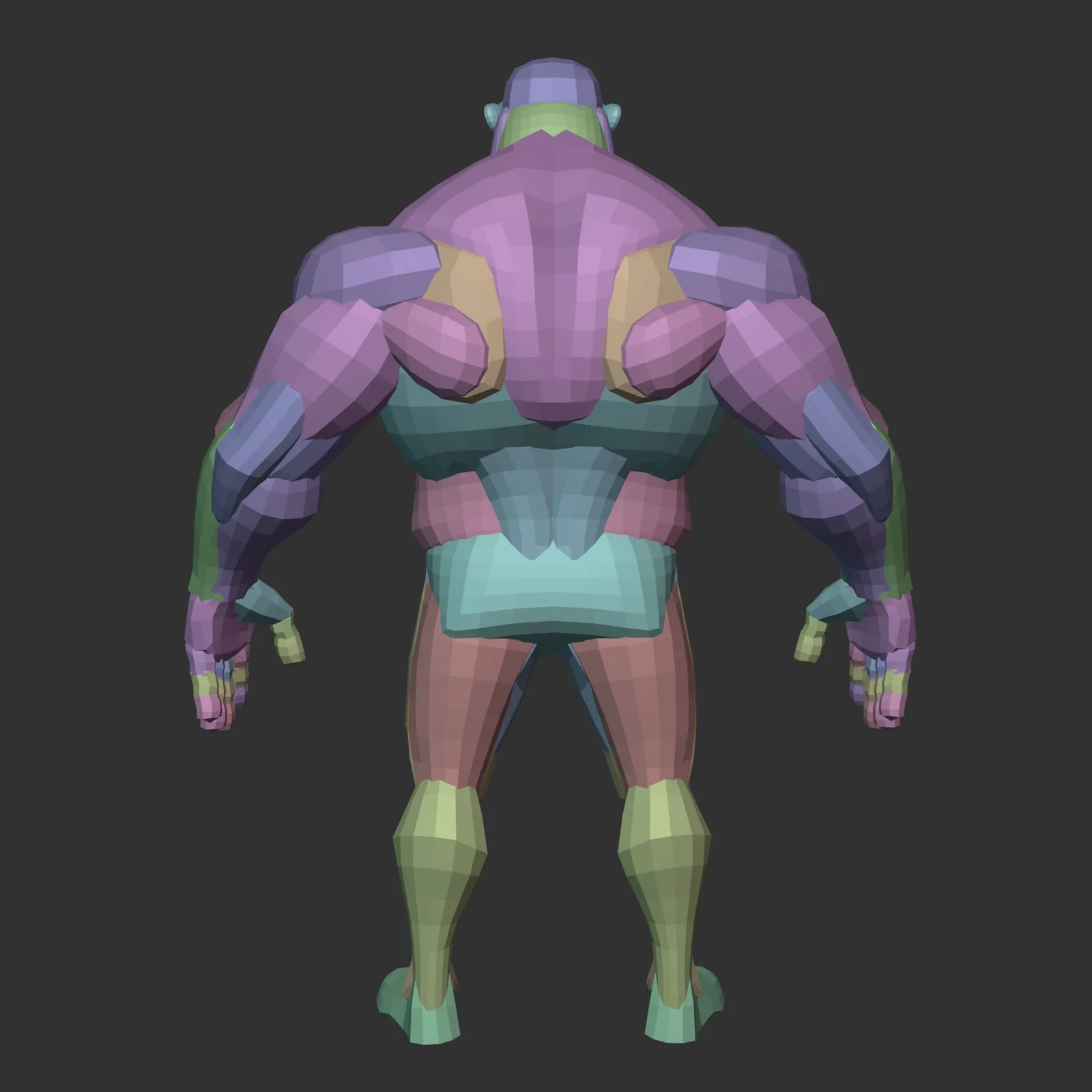 Stylized Heavy Anatomy Blockout screenshot 7