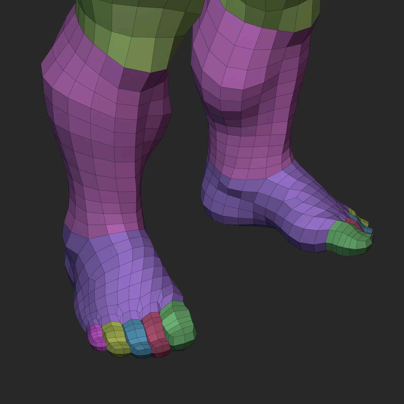 Stylized Heavy Male Basemesh screenshot 8