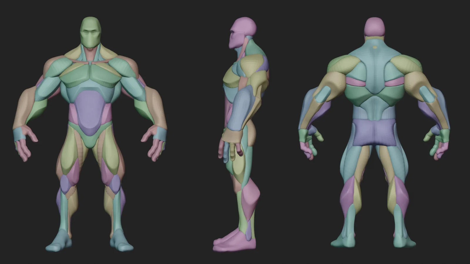 Stylized Hero Anatomy screenshot 8
