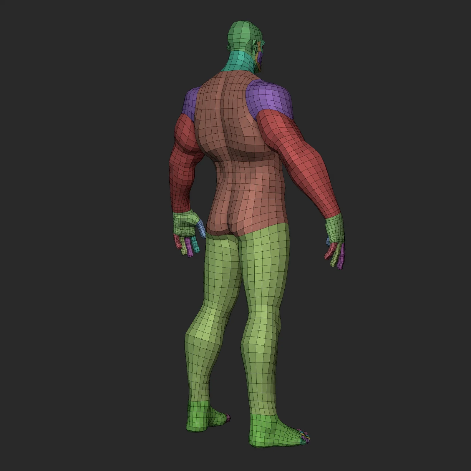 Stylized Hero Basemesh screenshot 6
