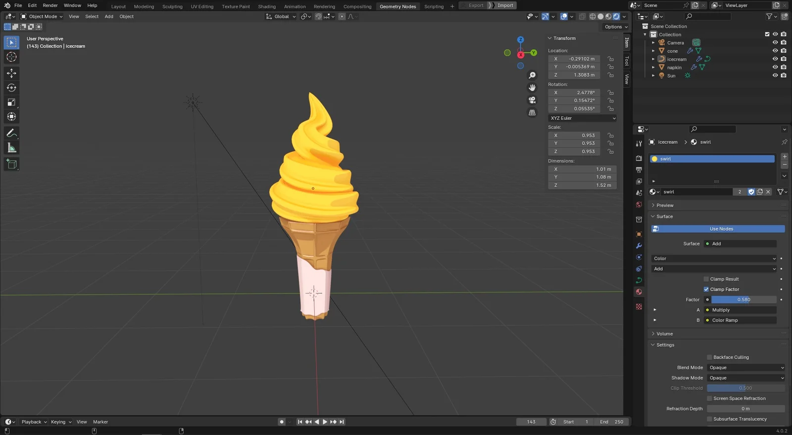 Stylized Ice Cream screenshot 4